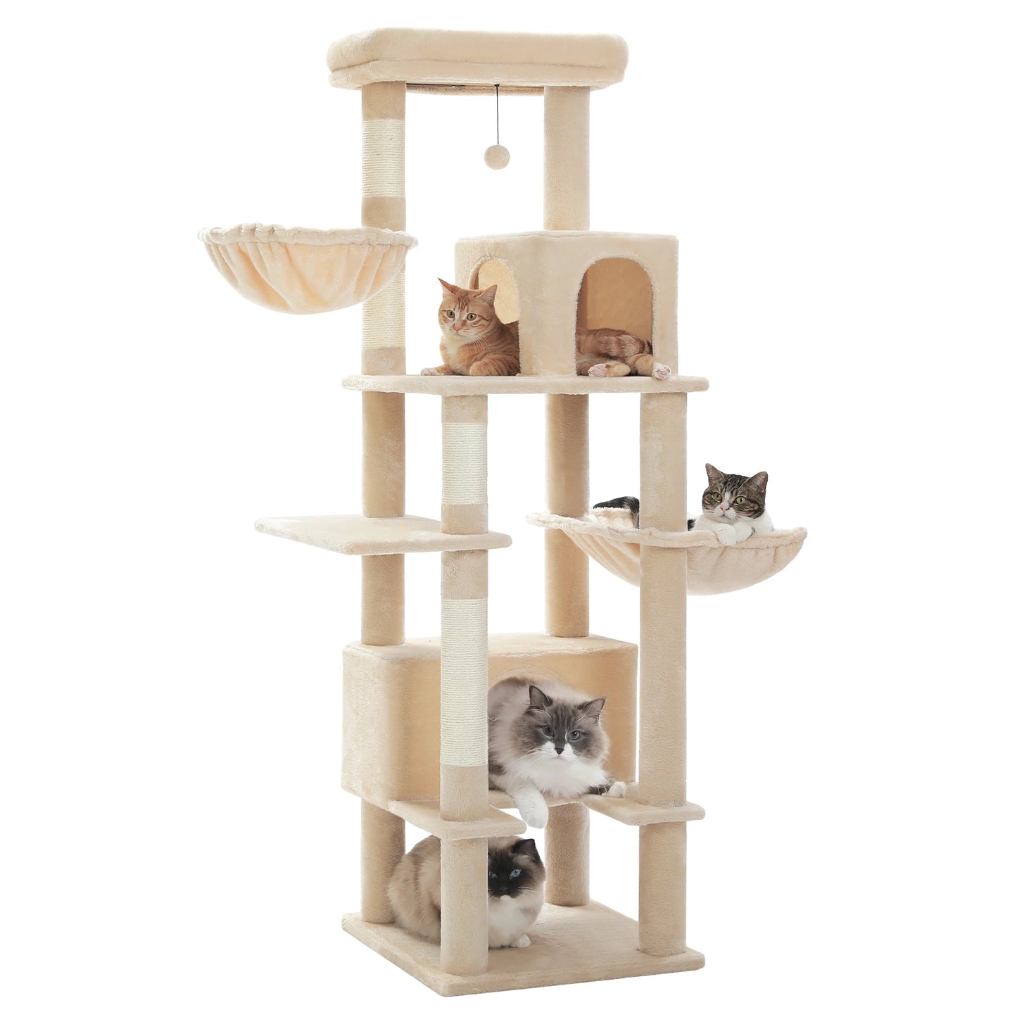 cat-tree-for-indoor-cats-large-adult-cat-tower-with-sisal-covered-scratching-post-super-large-metal-hammock-and-2-big-condos