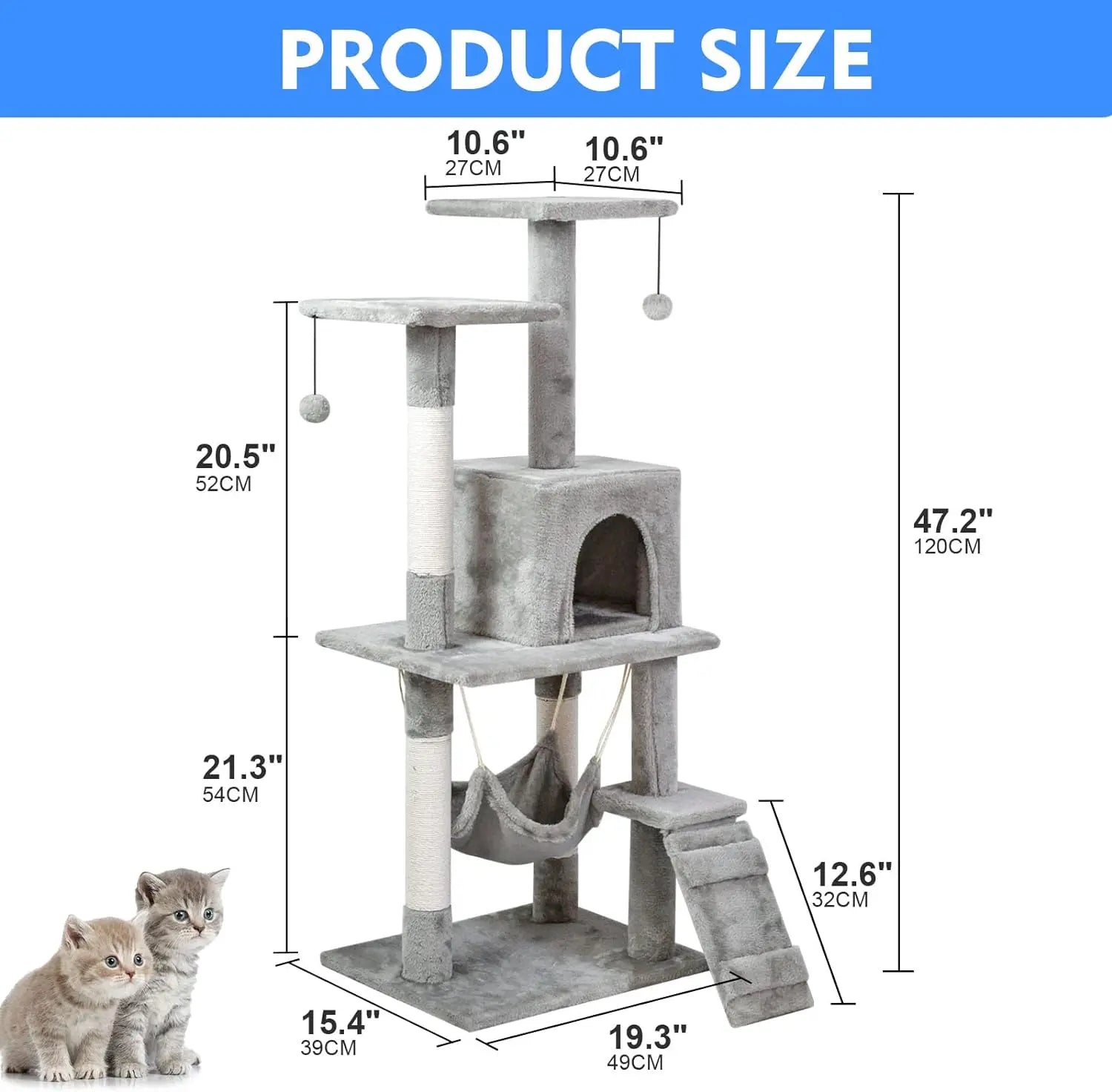 cat-tree-tower-cat-condo-with-sisal-scratching-post-activity-centre-cat-climbing-tree-with-cat-house-grey-120cm