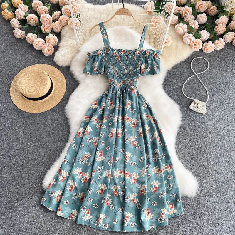 summer-sexy-slash-neck-spaghetti-strap-midi-dress-women-casual-off-shoulder-short-sleeve-vacation-beach-robe-female-clothing