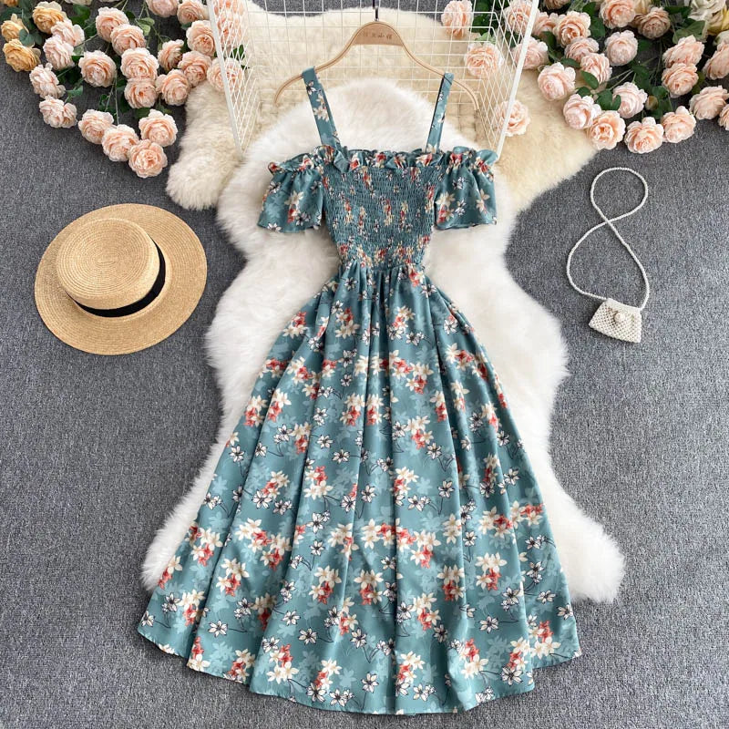 summer-sexy-slash-neck-spaghetti-strap-midi-dress-women-casual-off-shoulder-short-sleeve-vacation-beach-robe-female-clothing