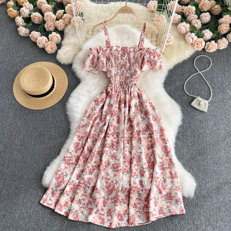 summer-sexy-slash-neck-spaghetti-strap-midi-dress-women-casual-off-shoulder-short-sleeve-vacation-beach-robe-female-clothing