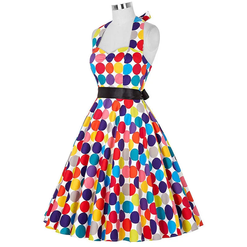 women-polka-dot-print-summer-dress-sexy-retro-white-halter-vintage-dress-robe-femme-pin-up-rockabilly-party-dress