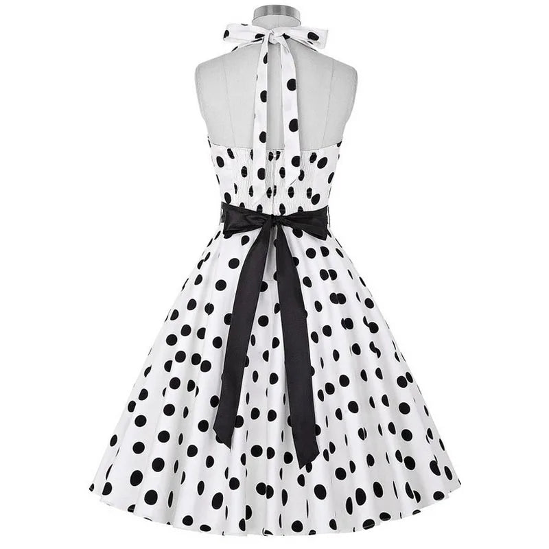 women-polka-dot-print-summer-dress-sexy-retro-white-halter-vintage-dress-robe-femme-pin-up-rockabilly-party-dress