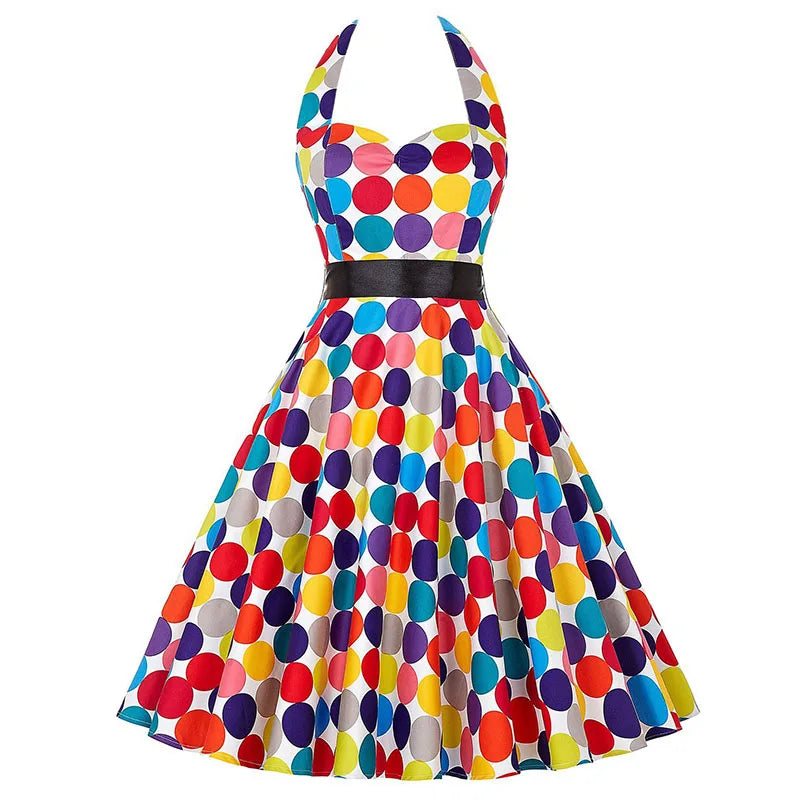 women-polka-dot-print-summer-dress-sexy-retro-white-halter-vintage-dress-robe-femme-pin-up-rockabilly-party-dress