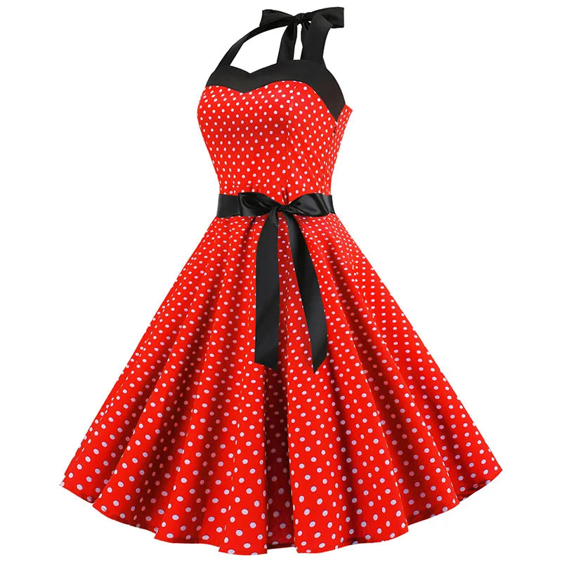 women-polka-dot-print-summer-dress-sexy-retro-white-halter-vintage-dress-robe-femme-pin-up-rockabilly-party-dress