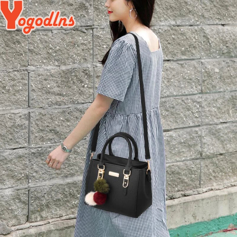 yogodlns-women-beading-pendant-handbag-ladies-embossed-shoulder-bag-ladies-messenger-bag-hairball-bags-high-quality-bag