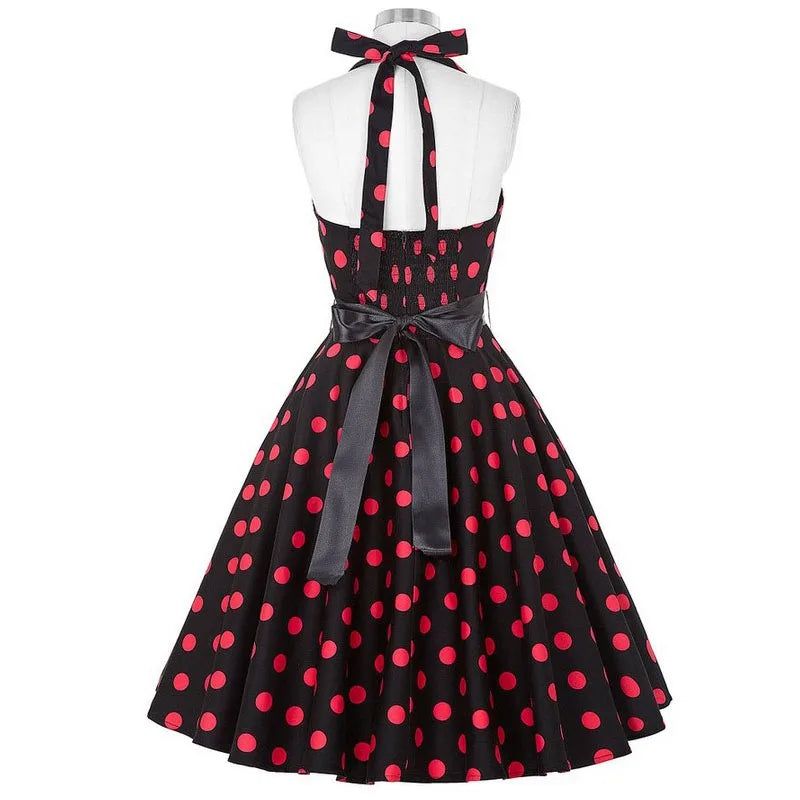 women-polka-dot-print-summer-dress-sexy-retro-white-halter-vintage-dress-robe-femme-pin-up-rockabilly-party-dress