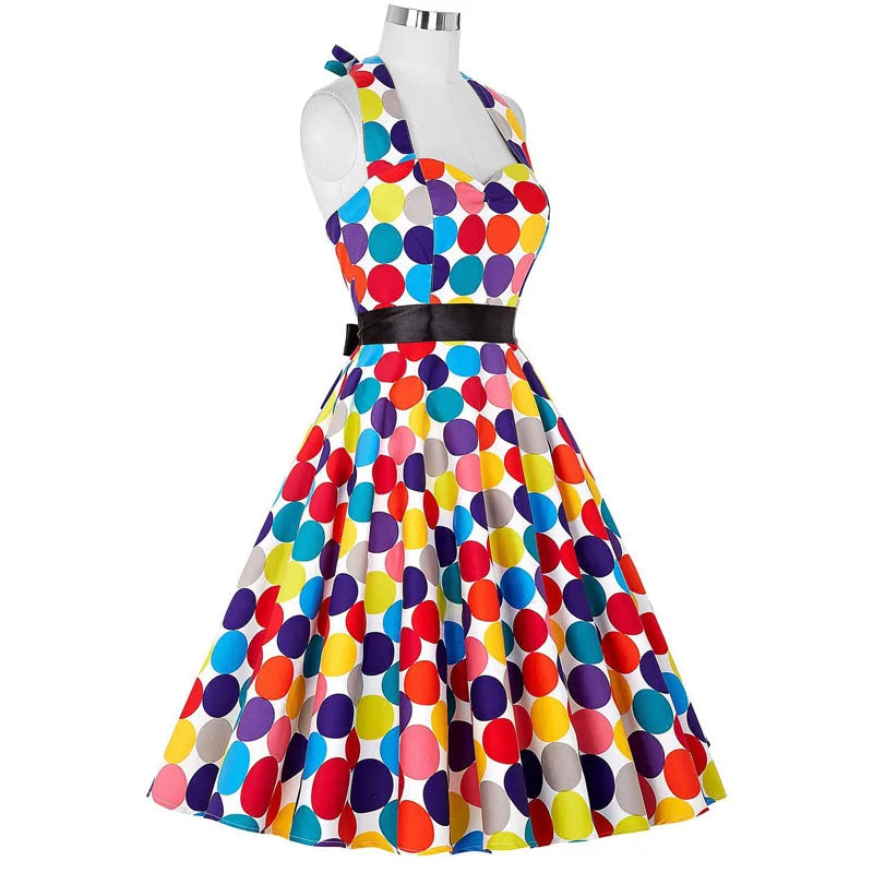 women-polka-dot-print-summer-dress-sexy-retro-white-halter-vintage-dress-robe-femme-pin-up-rockabilly-party-dress