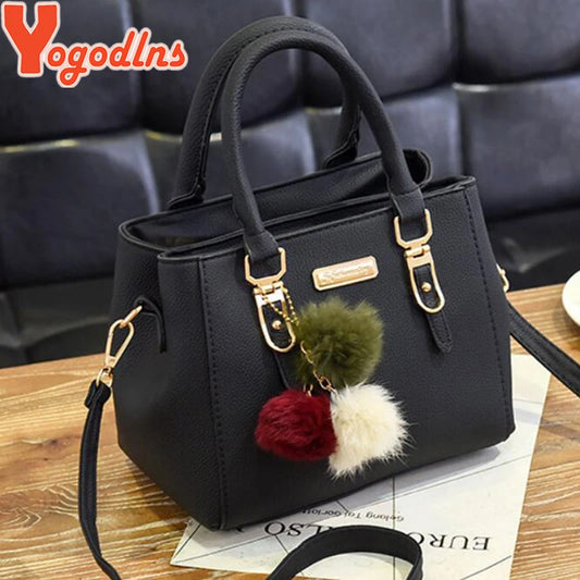 yogodlns-women-beading-pendant-handbag-ladies-embossed-shoulder-bag-ladies-messenger-bag-hairball-bags-high-quality-bag
