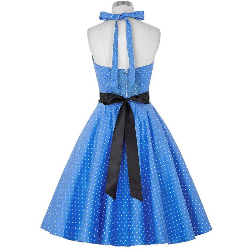 women-polka-dot-print-summer-dress-sexy-retro-white-halter-vintage-dress-robe-femme-pin-up-rockabilly-party-dress