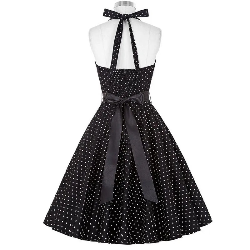 women-polka-dot-print-summer-dress-sexy-retro-white-halter-vintage-dress-robe-femme-pin-up-rockabilly-party-dress