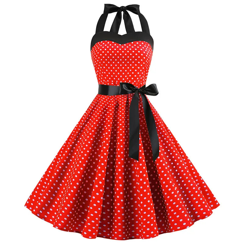 women-polka-dot-print-summer-dress-sexy-retro-white-halter-vintage-dress-robe-femme-pin-up-rockabilly-party-dress