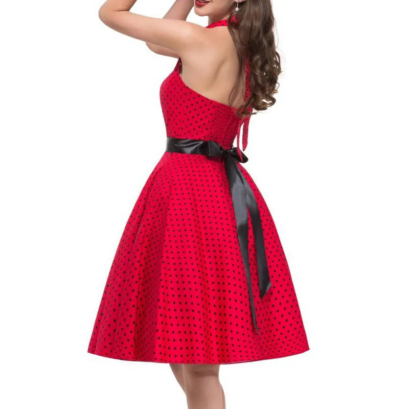 women-polka-dot-print-summer-dress-sexy-retro-white-halter-vintage-dress-robe-femme-pin-up-rockabilly-party-dress