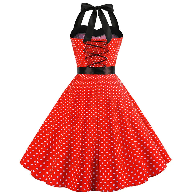 women-polka-dot-print-summer-dress-sexy-retro-white-halter-vintage-dress-robe-femme-pin-up-rockabilly-party-dress