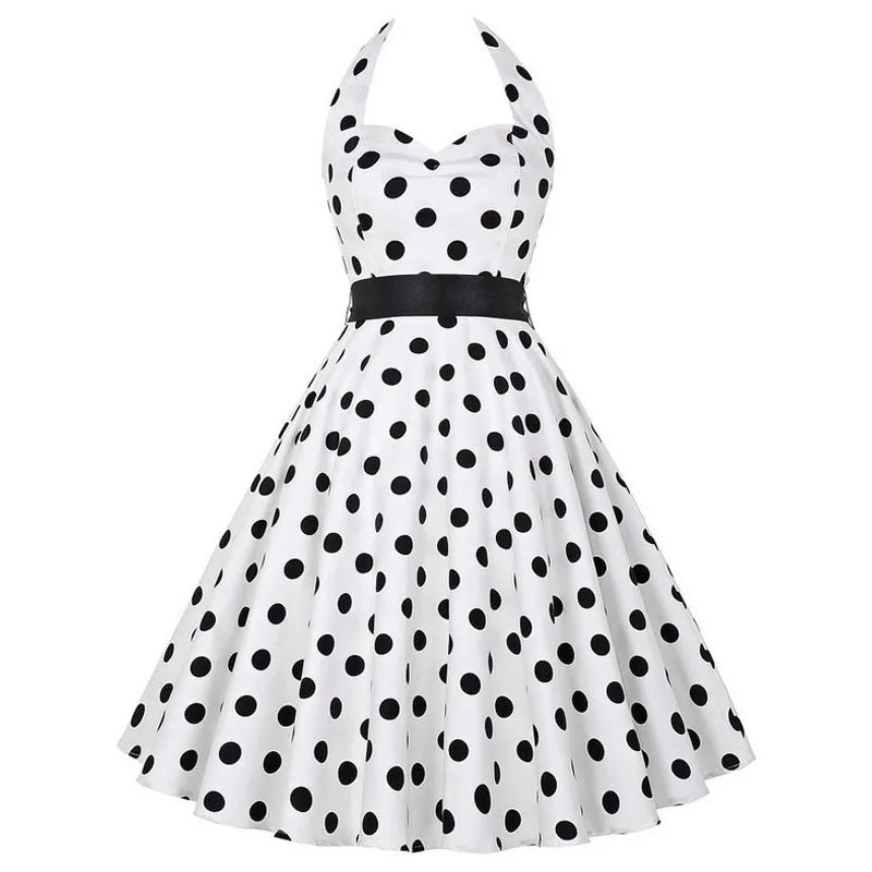 women-polka-dot-print-summer-dress-sexy-retro-white-halter-vintage-dress-robe-femme-pin-up-rockabilly-party-dress