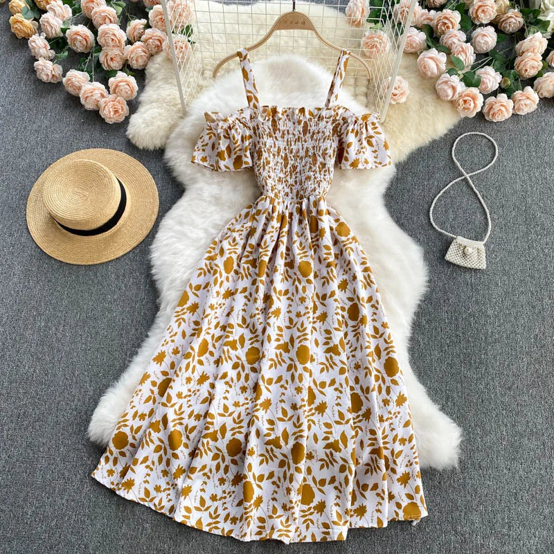 summer-sexy-slash-neck-spaghetti-strap-midi-dress-women-casual-off-shoulder-short-sleeve-vacation-beach-robe-female-clothing