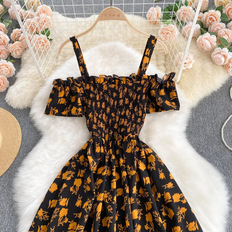 summer-sexy-slash-neck-spaghetti-strap-midi-dress-women-casual-off-shoulder-short-sleeve-vacation-beach-robe-female-clothing
