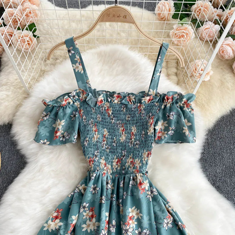 summer-sexy-slash-neck-spaghetti-strap-midi-dress-women-casual-off-shoulder-short-sleeve-vacation-beach-robe-female-clothing