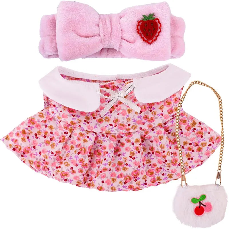 3-pcs-set-kawaii-lalafanfan-clothes-dress-accessories-for-30-cm-plush-toys-birthday-gift