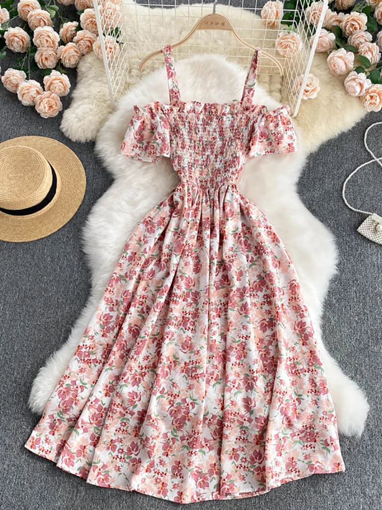 summer-sexy-slash-neck-spaghetti-strap-midi-dress-women-casual-off-shoulder-short-sleeve-vacation-beach-robe-female-clothing