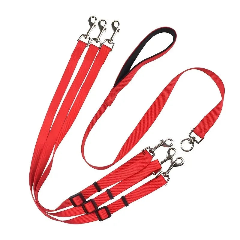 durable-3-in-1-nylon-dog-leash-with-padded-handle-for-outdoor-walking-car-travel-hiking-and-camping-three-way-pet-leash