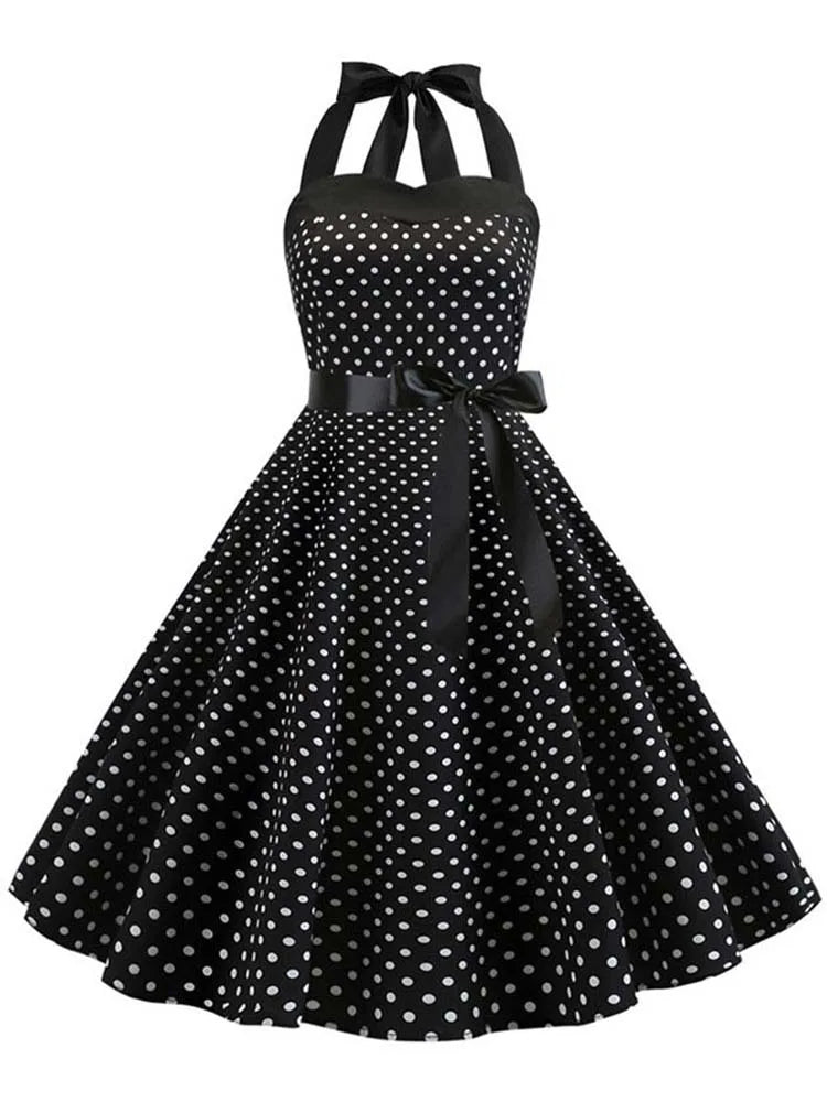 women-polka-dot-print-summer-dress-sexy-retro-white-halter-vintage-dress-robe-femme-pin-up-rockabilly-party-dress
