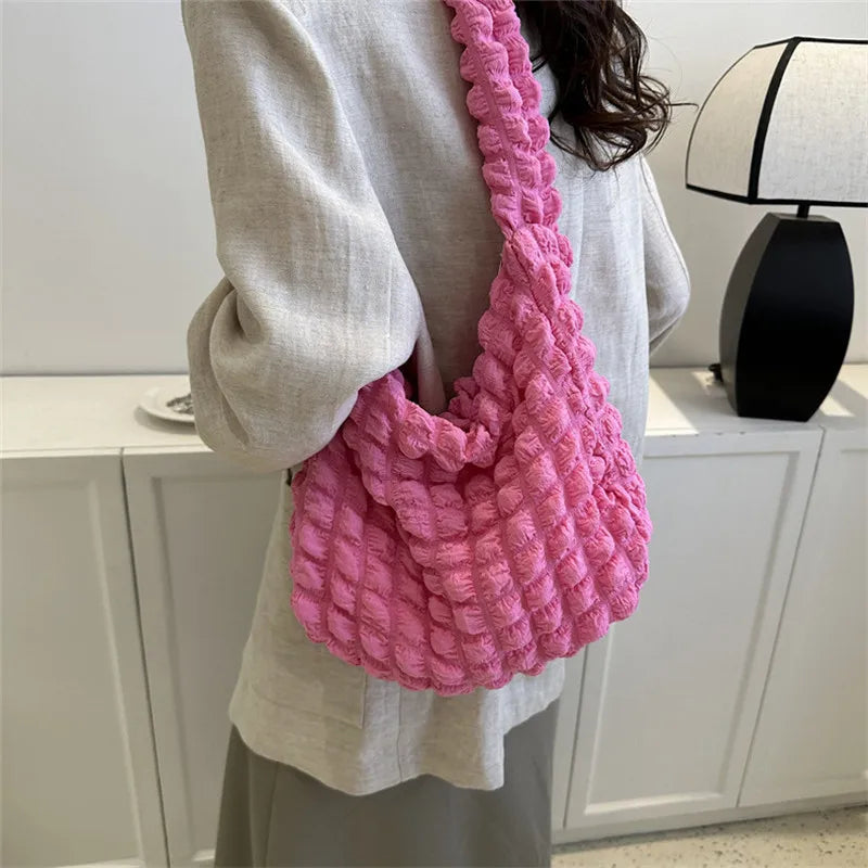 crossbody-bag-with-pleated-design-embroidered-plaid-shoulder-bag-underarm-bags-simple-large-capacity-quilted-tote-bags-for-women