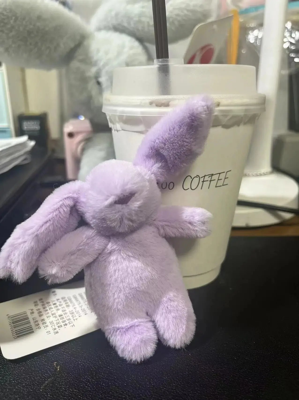 stuffed-animals-cute-cartoon-rabbit-keychain-love-pompom-trinket-toy-girl-bag-car-keychain-mobile-phone-pendant-jewelry-gift