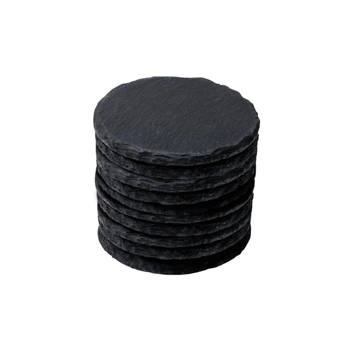 8pcs-slate-coasters-bulk-4-inch-square-round-and-hexagon-handmade-black-stone-blanks-for-laser-engraving-and-home-decor