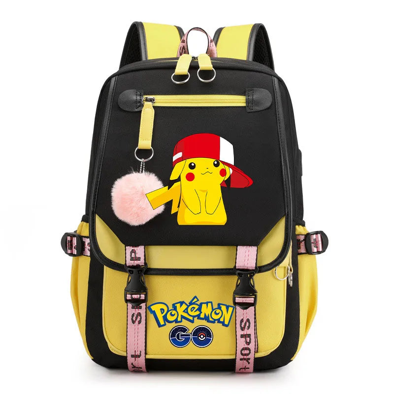 pokemon-pikachu-schoolbag-primary-school-bookbag-large-capacity-kids-backpack-boy-girl-knapsack-high-quality-backpack-laptop-bag