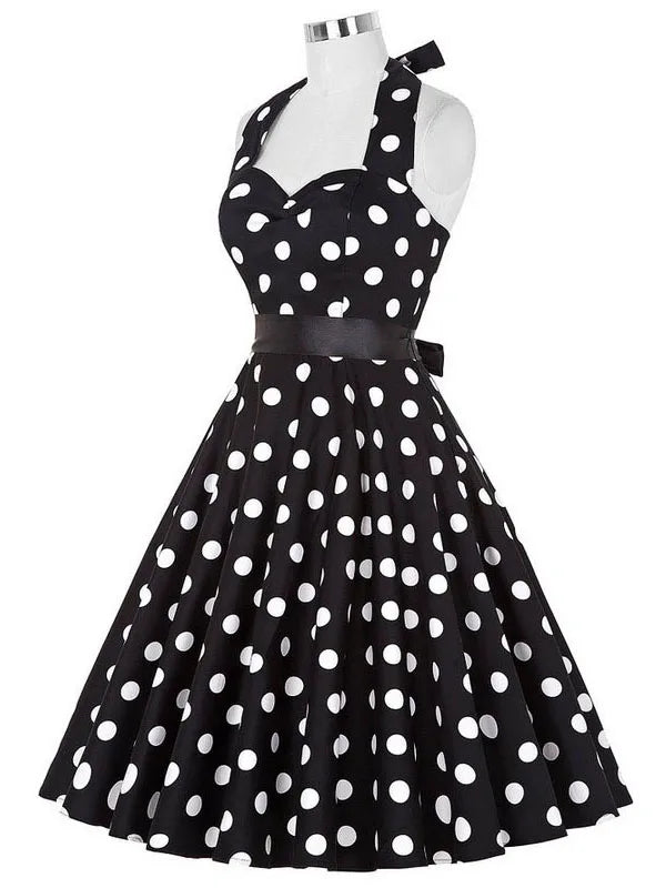 women-polka-dot-print-summer-dress-sexy-retro-white-halter-vintage-dress-robe-femme-pin-up-rockabilly-party-dress