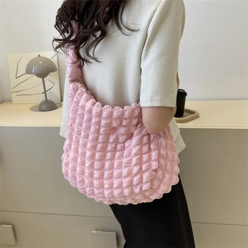 crossbody-bag-with-pleated-design-embroidered-plaid-shoulder-bag-underarm-bags-simple-large-capacity-quilted-tote-bags-for-women