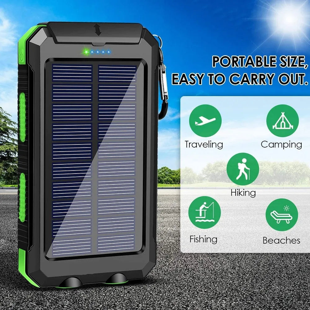 Solar Power Bank 80000mAh