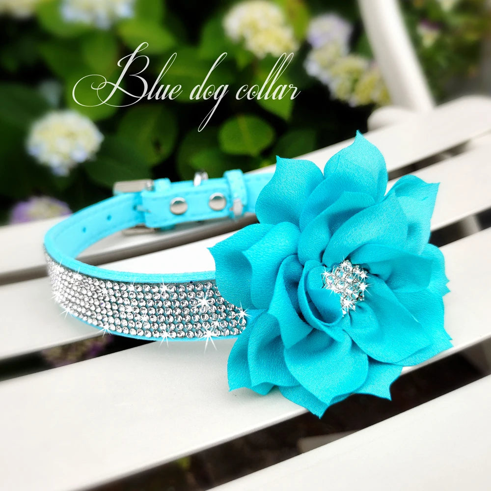 glitter-rhinestone-dog-leather-collar-cute-floral-necklace-pet-120cm-walking-leash-for-small-medium-large-dogs-chihuahua-xs-l