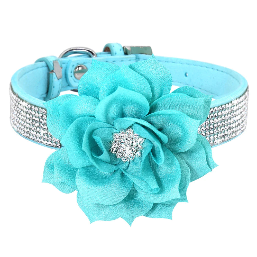 glitter-rhinestone-dog-leather-collar-cute-floral-necklace-pet-120cm-walking-leash-for-small-medium-large-dogs-chihuahua-xs-l