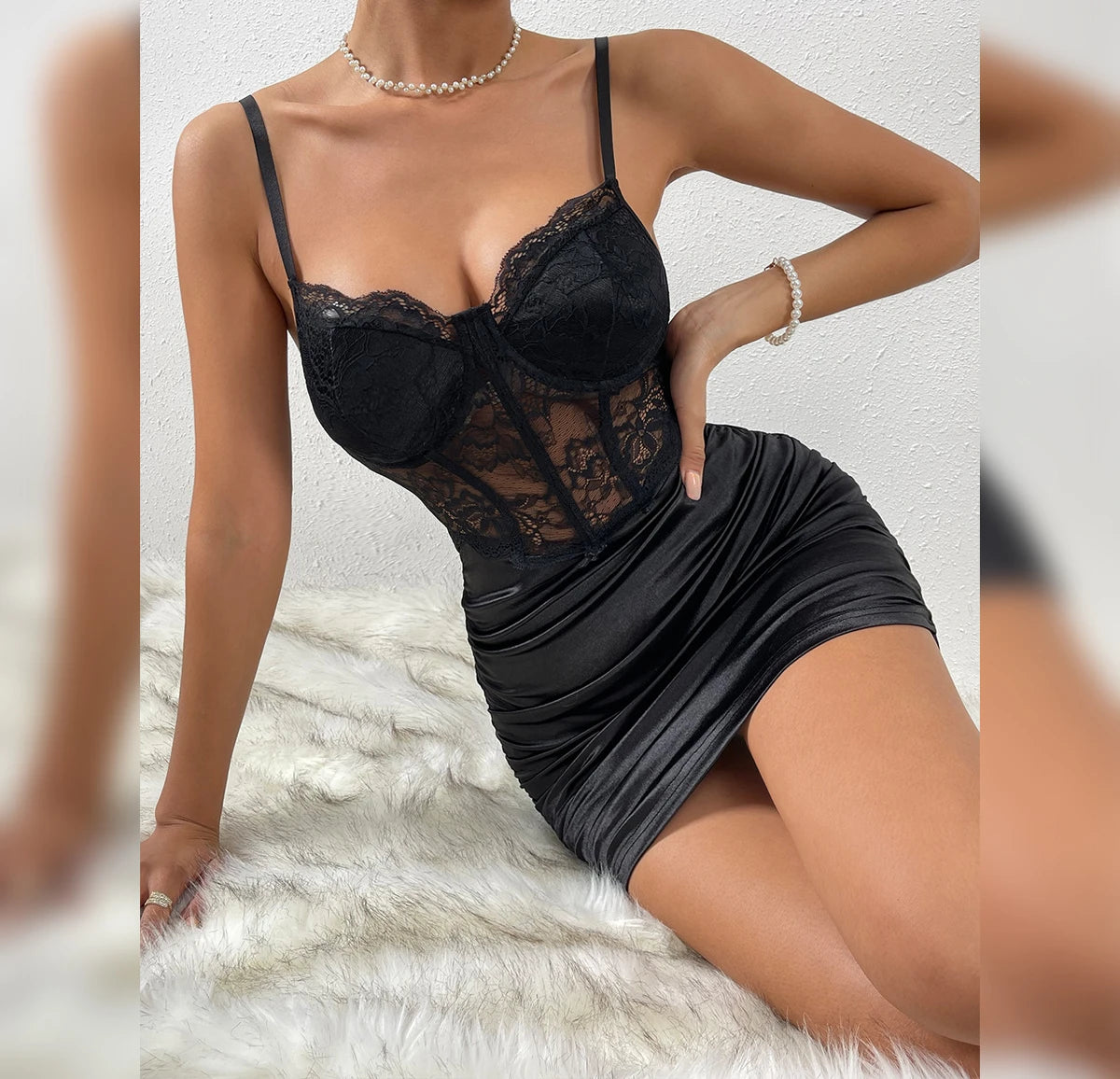 sleeveless-dress-for-woman-new-summer-2024-sexy-lace-pleated-flower-patterned-hip-wrap-skirt-y2k-slim-fit-dresses-for-female