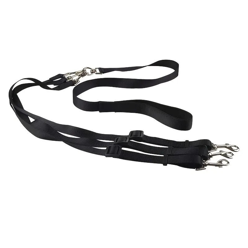 durable-3-in-1-nylon-dog-leash-with-padded-handle-for-outdoor-walking-car-travel-hiking-and-camping-three-way-pet-leash