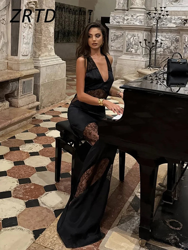 elegant-lace-spliced-halter-long-dress-women-sexy-backless-see-through-female-party-dresses-2025-summer-lady-chic-evening-gowns