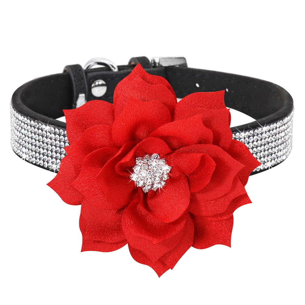 glitter-rhinestone-dog-leather-collar-cute-floral-necklace-pet-120cm-walking-leash-for-small-medium-large-dogs-chihuahua-xs-l