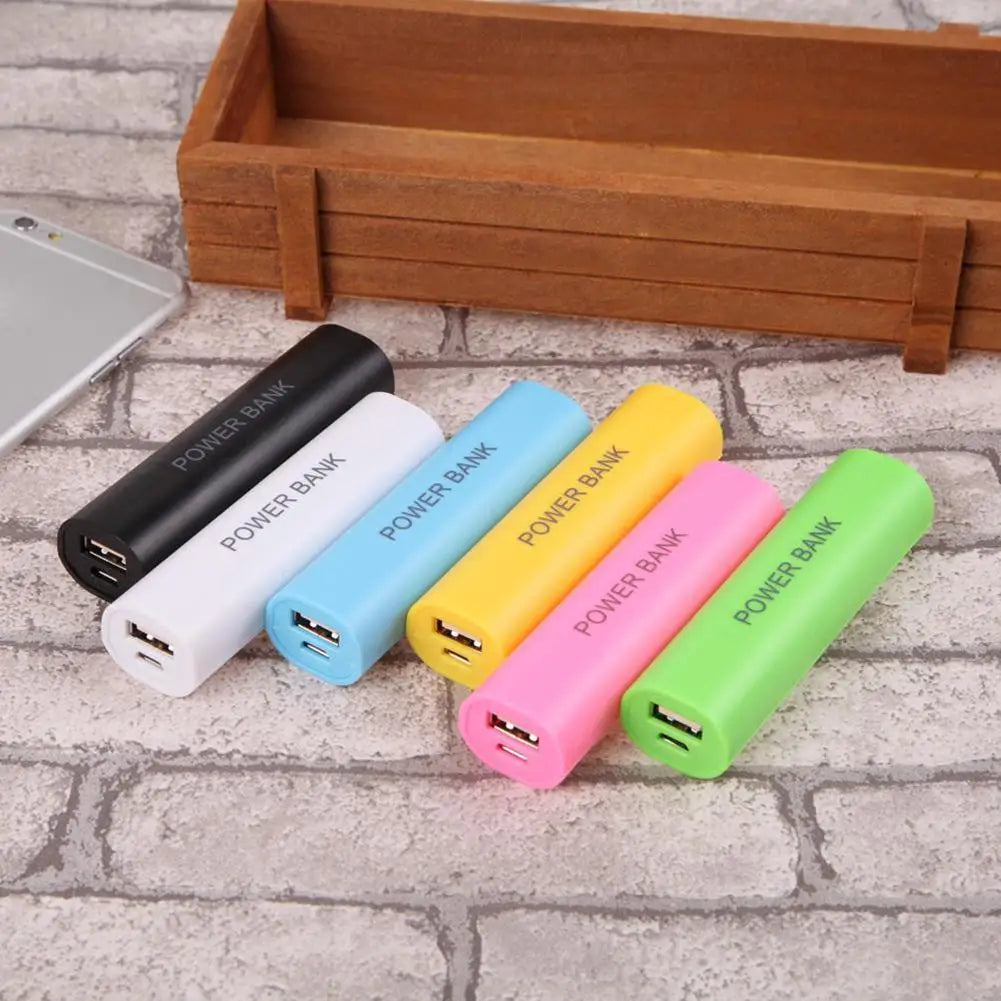 Portable 18650 Mini Power Bank Shell Charging Box
