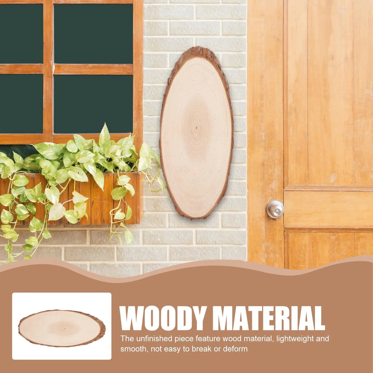 oval-wood-chips-diy-handmade-unfinished-wooden-crafts-decor-wood-cutout-blank-painting-wood-slice-environment-friendly-kids-gift