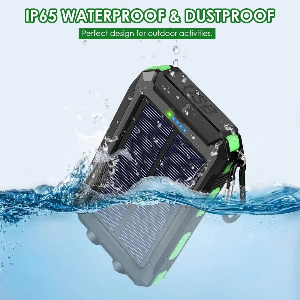 Solar Power Bank 80000mAh