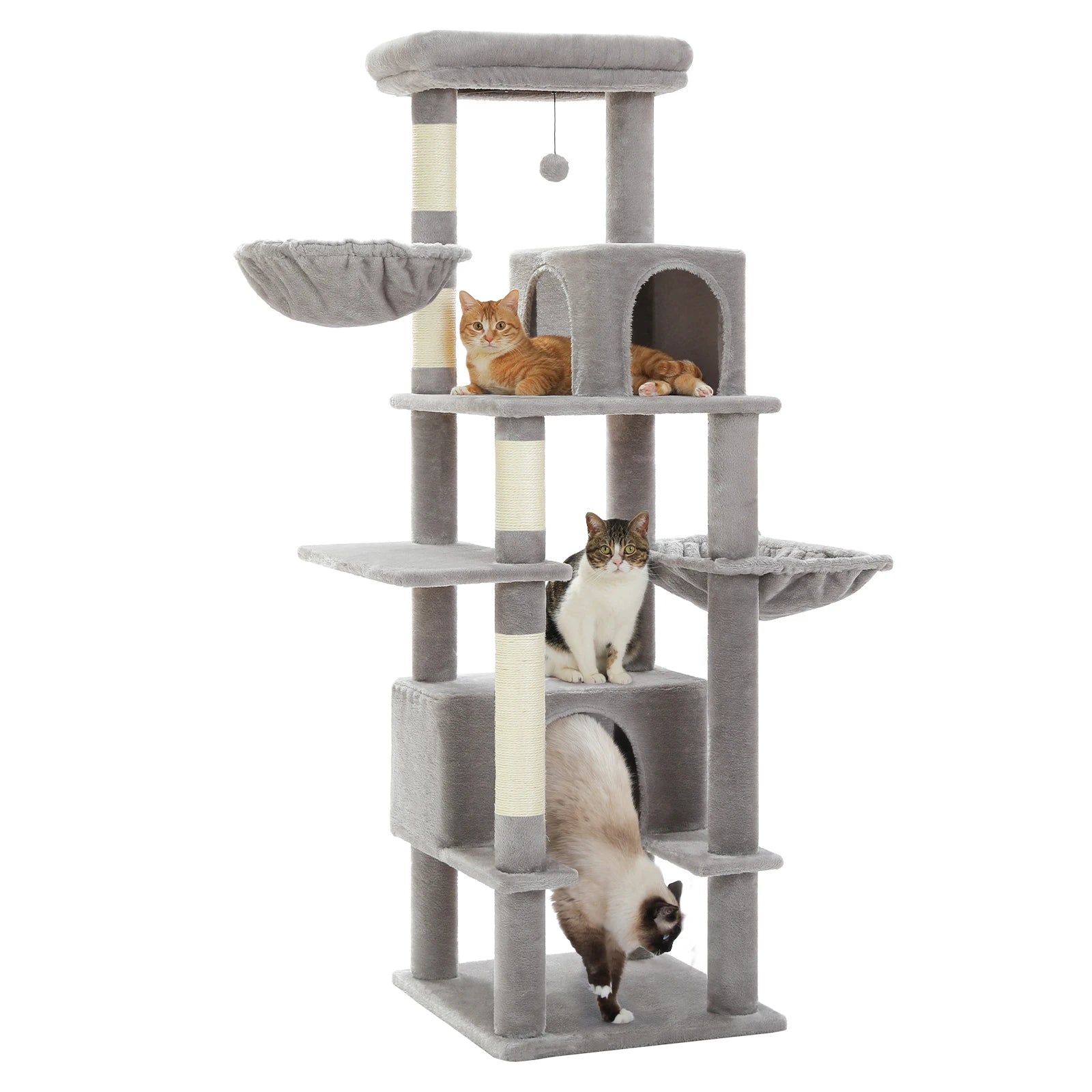 cat-tree-for-indoor-cats-large-adult-cat-tower-with-sisal-covered-scratching-post-super-large-metal-hammock-and-2-big-condos