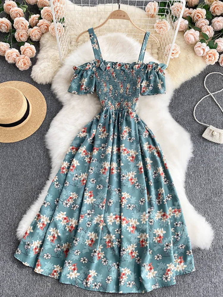 summer-sexy-slash-neck-spaghetti-strap-midi-dress-women-casual-off-shoulder-short-sleeve-vacation-beach-robe-female-clothing