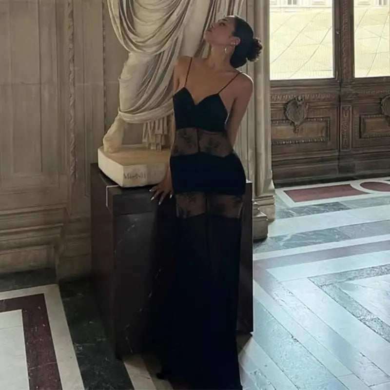 elegant-lace-spliced-halter-long-dress-women-sexy-backless-see-through-female-party-dresses-2025-summer-lady-chic-evening-gowns