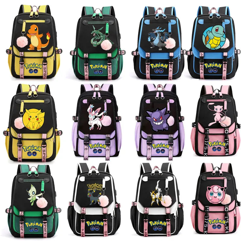 pokemon-pikachu-schoolbag-primary-school-bookbag-large-capacity-kids-backpack-boy-girl-knapsack-high-quality-backpack-laptop-bag