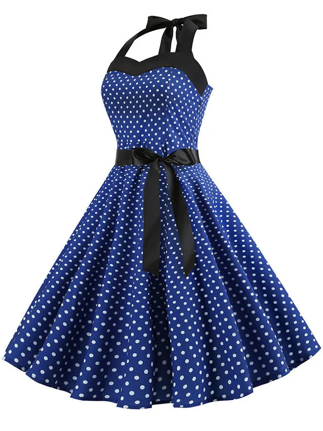 women-polka-dot-print-summer-dress-sexy-retro-white-halter-vintage-dress-robe-femme-pin-up-rockabilly-party-dress