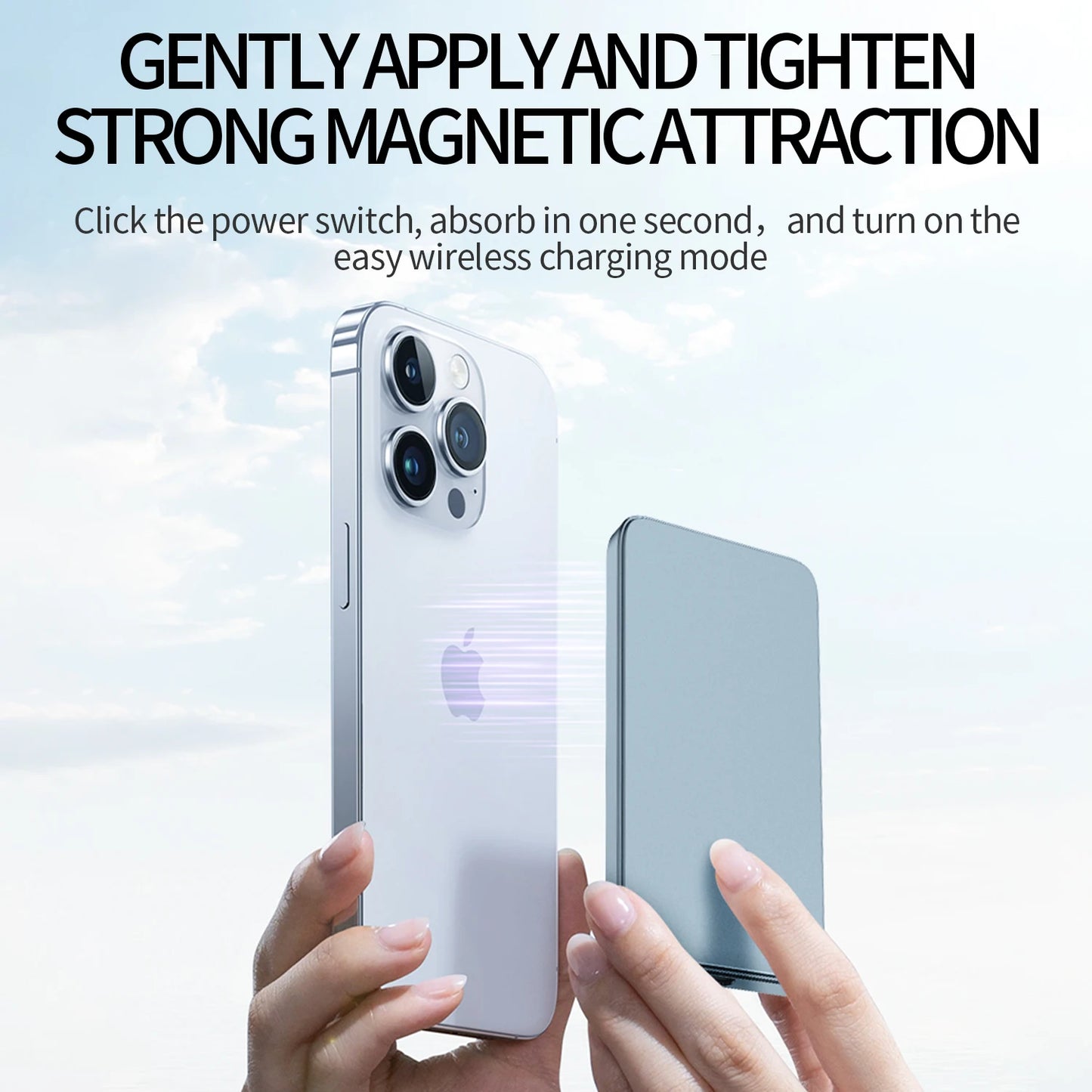 Magnetic Wireless Power Bank for MagSafe
