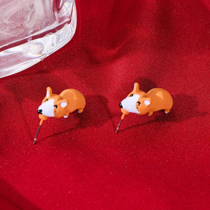 european-and-american-style-adorable-cartoon-animal-earrings-featuring-corgi-white-puppy-whale-dinosaur-shark-motifs-with-s