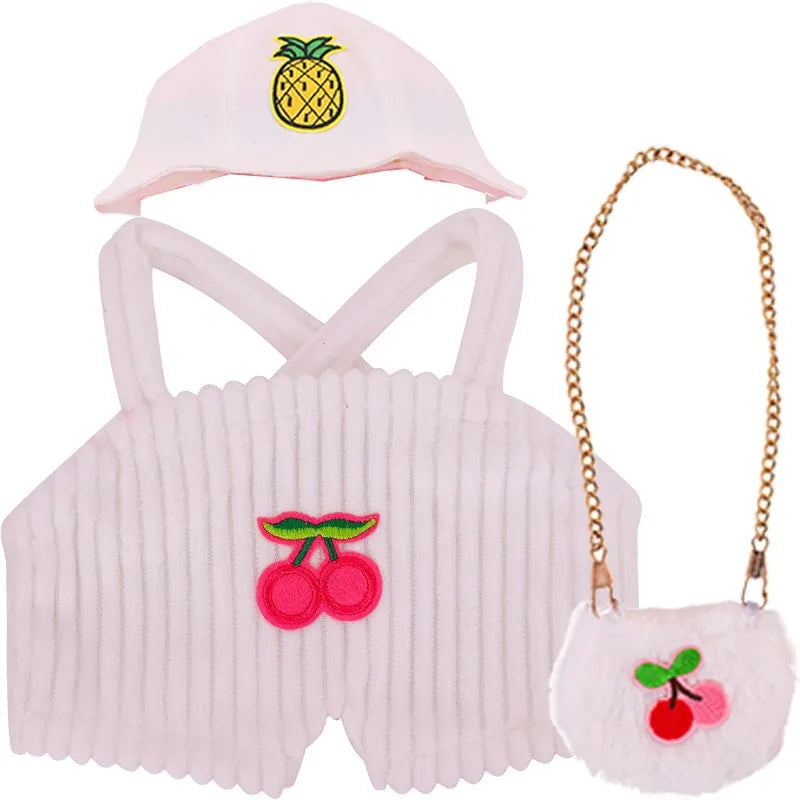 3-pcs-set-kawaii-lalafanfan-clothes-dress-accessories-for-30-cm-plush-toys-birthday-gift